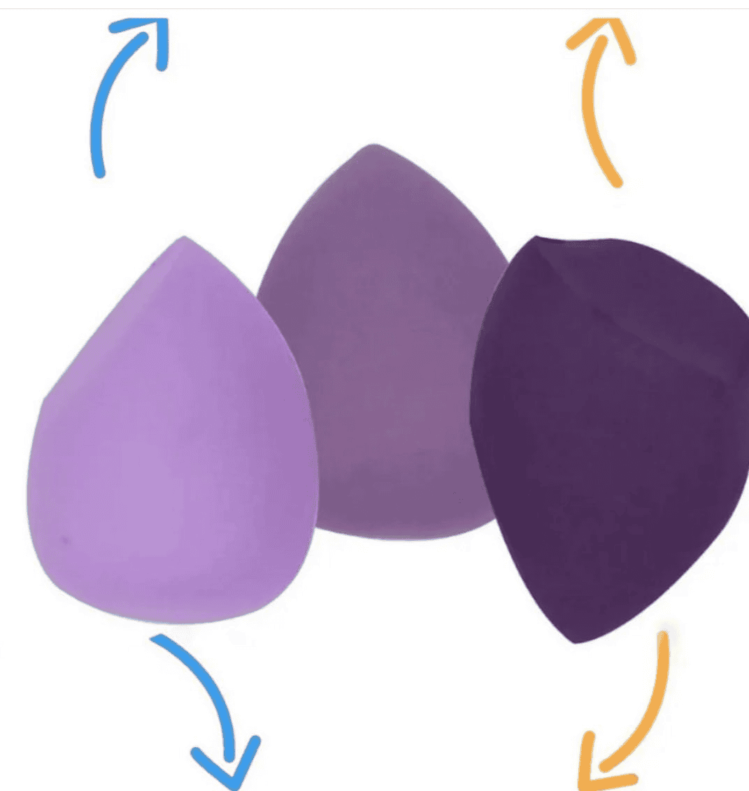 Set Of 3 Puff Makeup Sponge Set, Makeup Blender Cosmetic Sponge Cushion, Foundation Powder Sponge, Beauty Egg Tool For Women Makeup Accessories Set Of 3 Puff Makeup Sponge Set, Makeup Blender Cosmetic Sponge Cushion, Foundation Powder Sponge, Beauty Egg Tool For Women Makeup Accessories